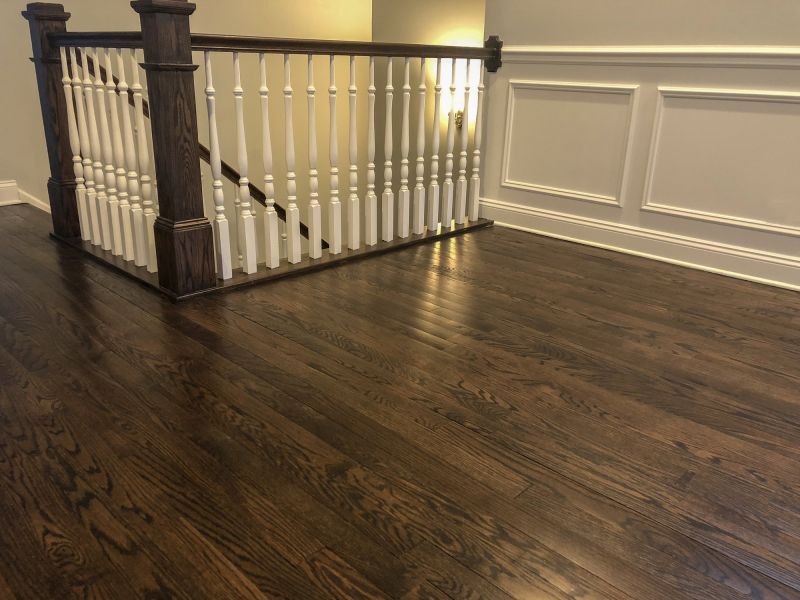 Luxury Hardwood Flooring in Hallway