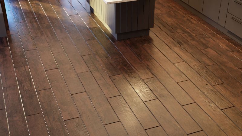 Kitchen Wood Flooring Setup